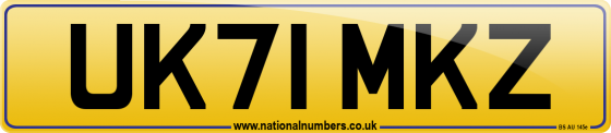 UK71 MKZ