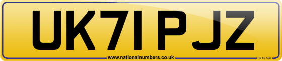 UK71 PJZ