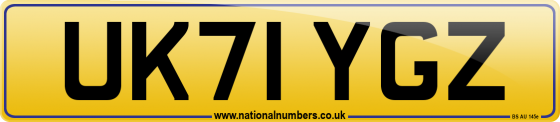 UK71 YGZ