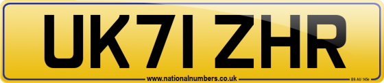 UK71 ZHR