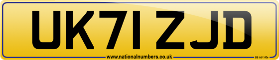 UK71 ZJD