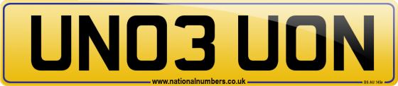 UN03 UON