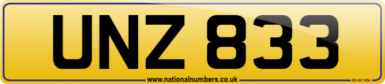 UNZ 833