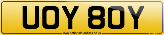 UOY 80Y