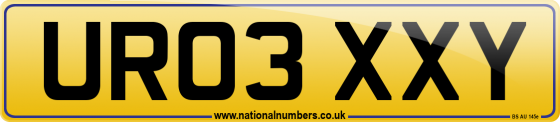 UR03 XXY