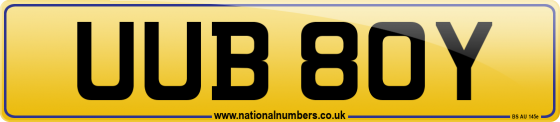 UUB 80Y