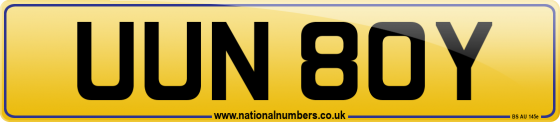 UUN 80Y