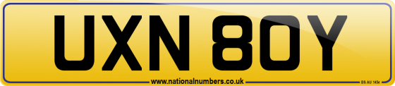 UXN 80Y
