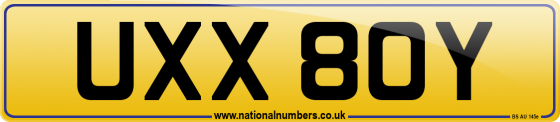 UXX 80Y