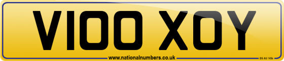 V100 XOY