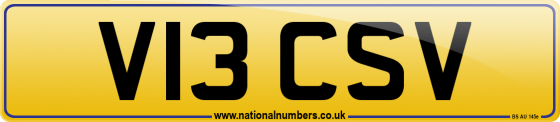 V13 CSV