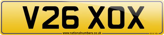 V26 XOX