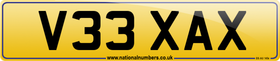V33 XAX