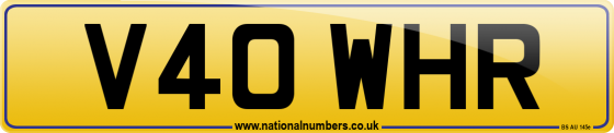 V40 WHR