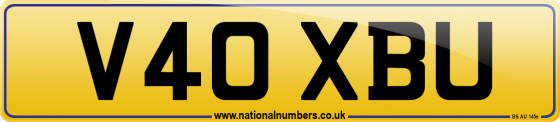 V40 XBU