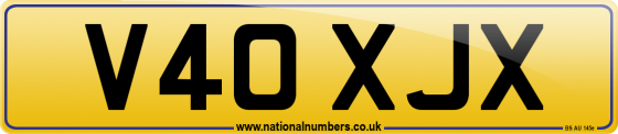 V40 XJX