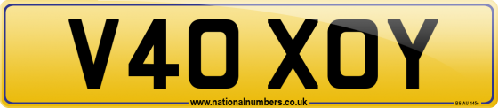V40 XOY