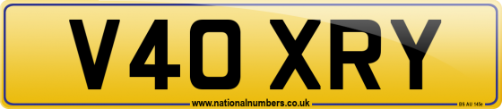 V40 XRY