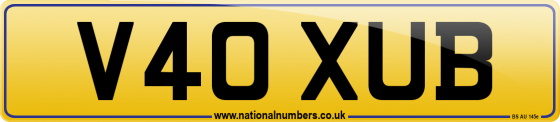 V40 XUB