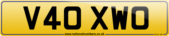 V40 XWO