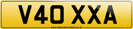 V40 XXA