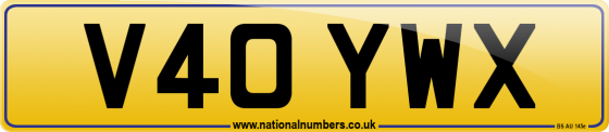 V40 YWX
