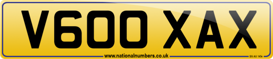 V600 XAX