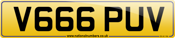 V666 PUV
