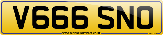 V666 SNO
