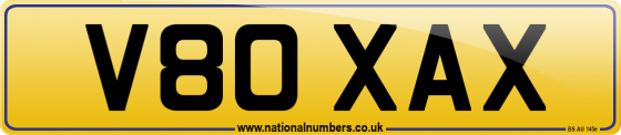 V80 XAX