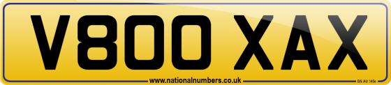 V800 XAX