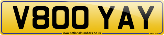 V800 YAY