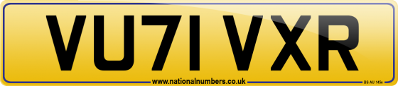VU71 VXR