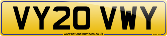 VY20 VWY