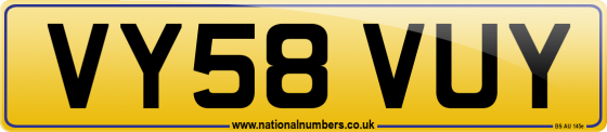 VY58 VUY