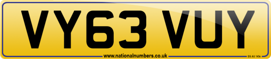 VY63 VUY