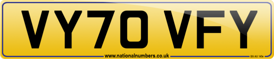 VY70 VFY