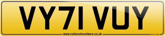 VY71 VUY