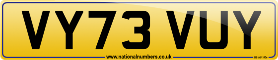 VY73 VUY