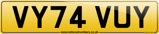 VY74 VUY