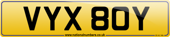 VYX 80Y