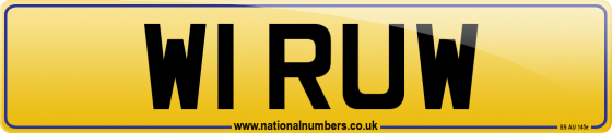 W1 RUW
