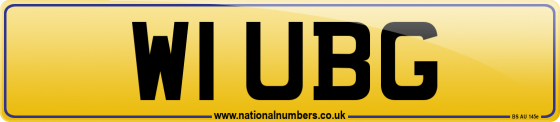 W1 UBG