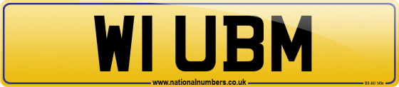 W1 UBM