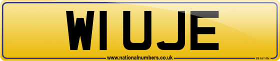 W1 UJE