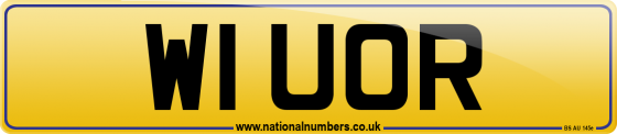 W1 UOR