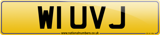 W1 UVJ
