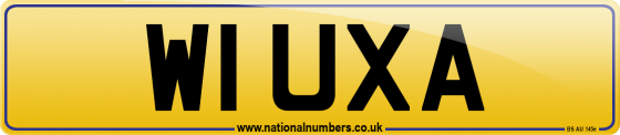 W1 UXA