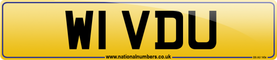 W1 VDU