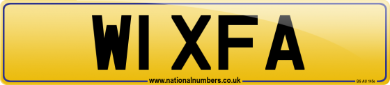 W1 XFA